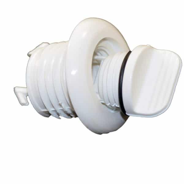 Walker Bay Boat One Way Drain Plug with housing for 8' & 10' 300030176,