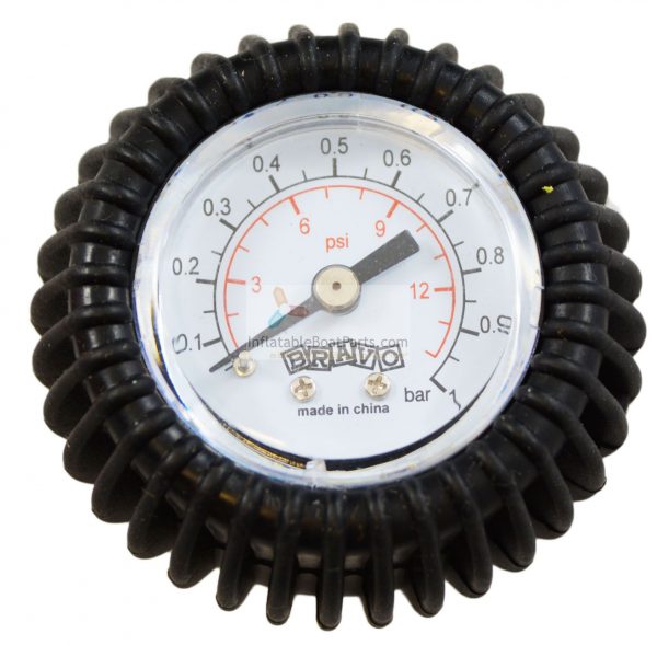 Bravo Adjustable Pressure Gauge for Push Push and Halkey Roberts Valve