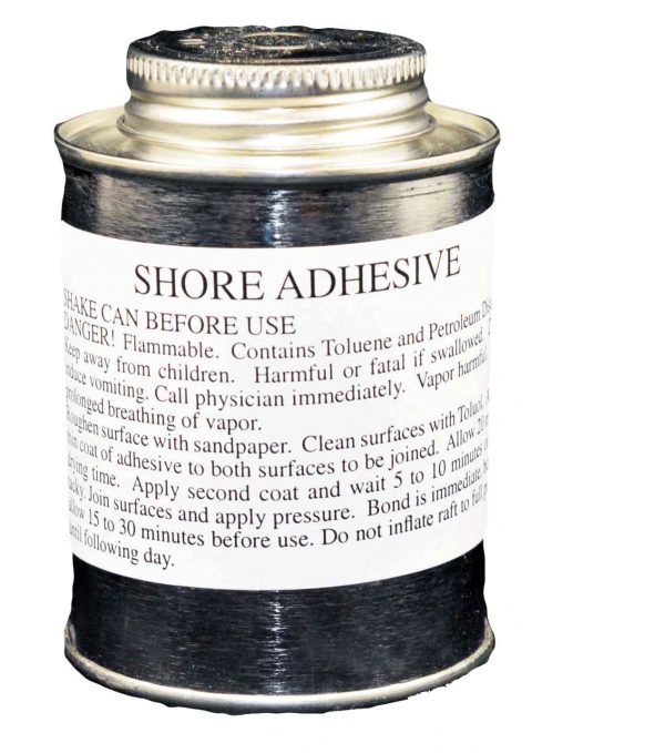 Shore Adhesive, Single-Part Hypalon Glue for Inflatable Boats, Pint
