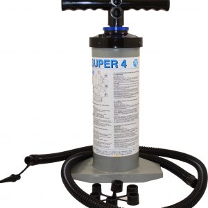 Super 4 Inflatable Boat Hand Pump, Double Action