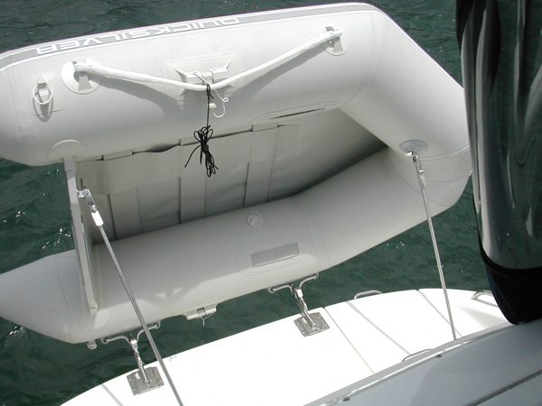 Dinghy Stand Off ARM Bracket 18 inches Boat Davits SET of 2 