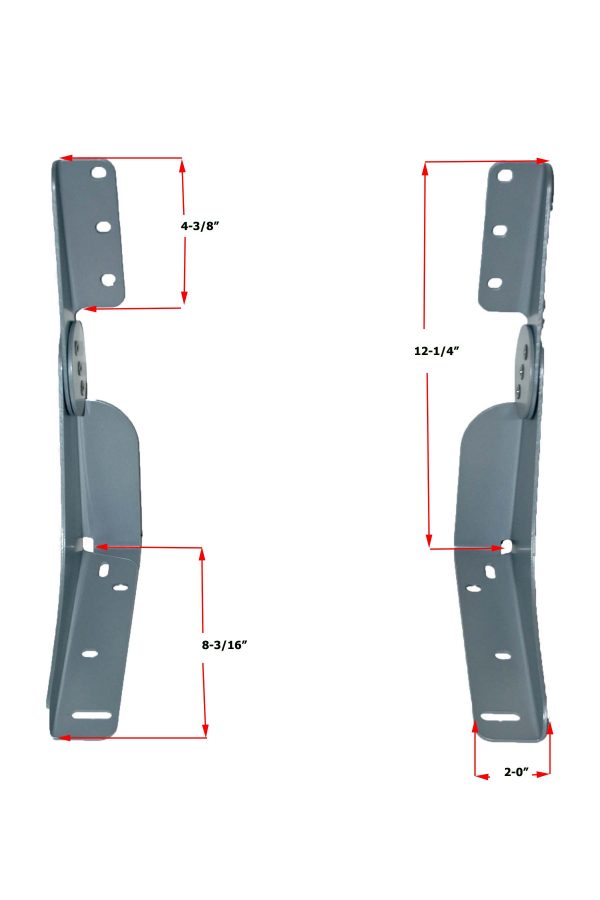 Fold Down Seat Hinge for Folding Boat Seat, Patent #5956810.