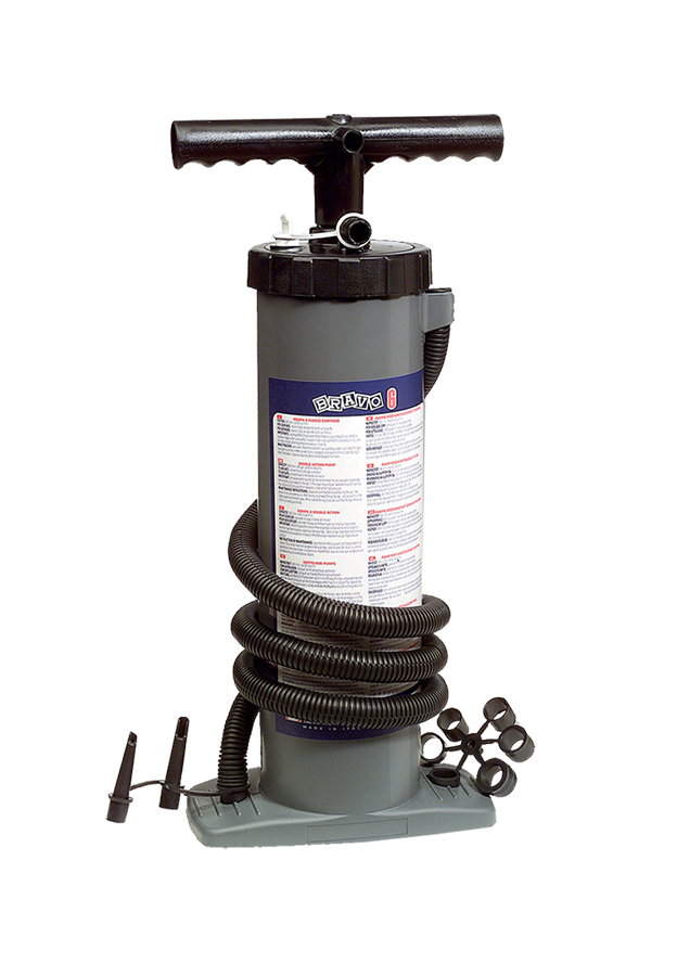 Advanced Elements Double Action Hand Pump With Gauge AE2011 - Perfect For Inflatable Kayaks, SUPs & Boats